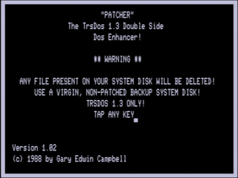 Screen shot